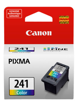 Original OEM Canon CL-241 Standard Yield Tri-Color Inkjet Cartridge