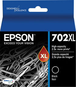 Epson T702XL Black High Yield ( T702XL120-S) Ink Cartridge