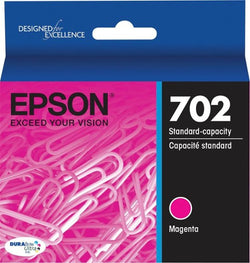 Epson T702 Magenta Standard Yield (T702320-S) Ink Cartridge
