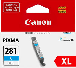 Original Canon CLI-281XL High Yield Cyan Ink Cartridge