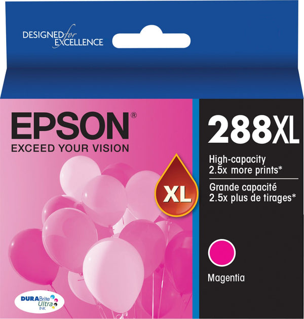 New Genuine Epson 288XL Magenta Ink Cartridge