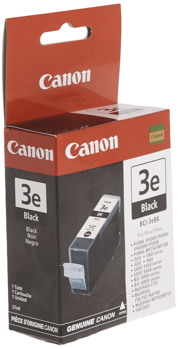 Original Canon BCI-3e Black Ink Cartridge
