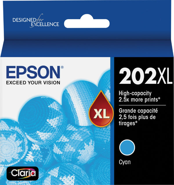 Epson 202XL High Capacity Cyan Ink Cartridge
