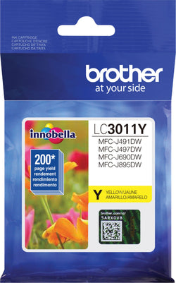 Original Brother LC3011 Yellow Ink Cartridge