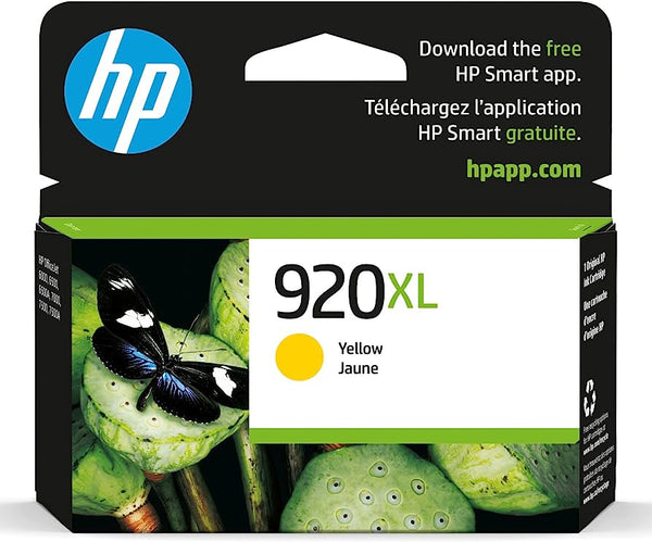 HP Genuine 920XL (CD974AN) Yellow Ink Cartridge