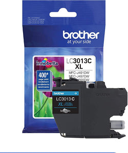 Original Brother LC3013XL Cyan Ink Cartridge