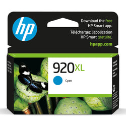 HP Genuine 920XL (CD972AN) Cyan Ink Cartridge