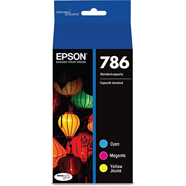 Original Epson 786 Cyan, Magenta, Yellow Ink Cartridges | DoorStepInk