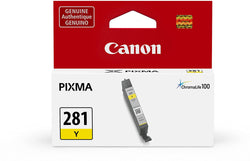 Original Canon CLI-281 Standard Yield Yellow Ink Cartridge