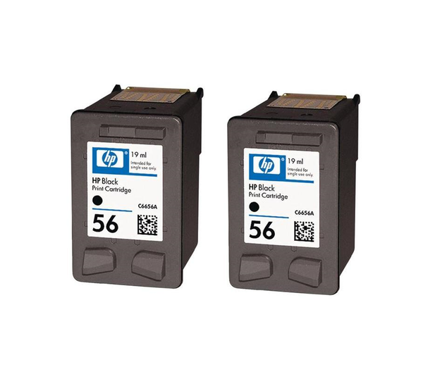 2x Eurotone Eco Cartuccia Nero Sostituita HP 56 NO56 4060234127719 - Foto 5