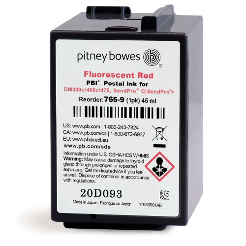 Original Pitney Bowes 765-9 Ink Cartridge