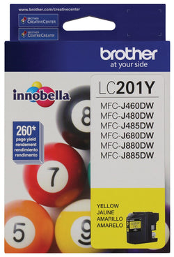 New Genuine Brother LC201 Yellow Ink Cartridge