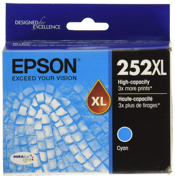 Original Epson T252XL Cyan (T252XL220) Ink Cartridge