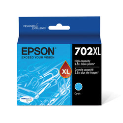 Epson T702XL Cyan High Yield ( T702XL220-S) Ink Cartridge