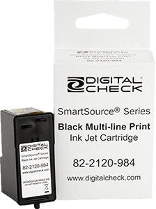 New Genuine Burroughs SmartSource Series Black Ink Cartridge 82-2120-984