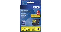 Original Brother LC105XXL Yellow Ink Cartridge