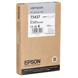 Original Epson T5437 110ml Light Black Ink Cartridge