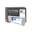DoorStepInk Remanufactured in the USA Ink Cartridge for HP 83 680mL Light Cyan
