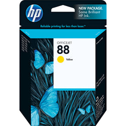 HP 88 Standard Yield Yellow (C9388AN) Ink Cartridge