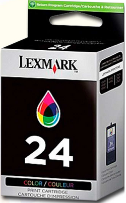 Lexmark #24 Color (OEM) Cartridge- 18C1524