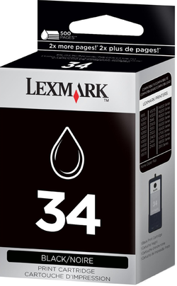 Lexmark #34 (18C0034) Black Print Cartridge