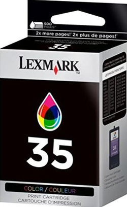 Lexmark 18C0035, NO #35, High Yield Color Ink Cartridge