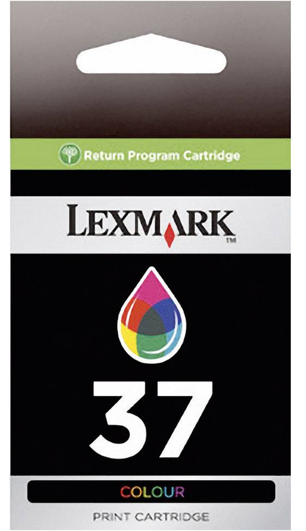 Lexmark 37 (18C2140) Color OEM Genuine Ink Cartridge
