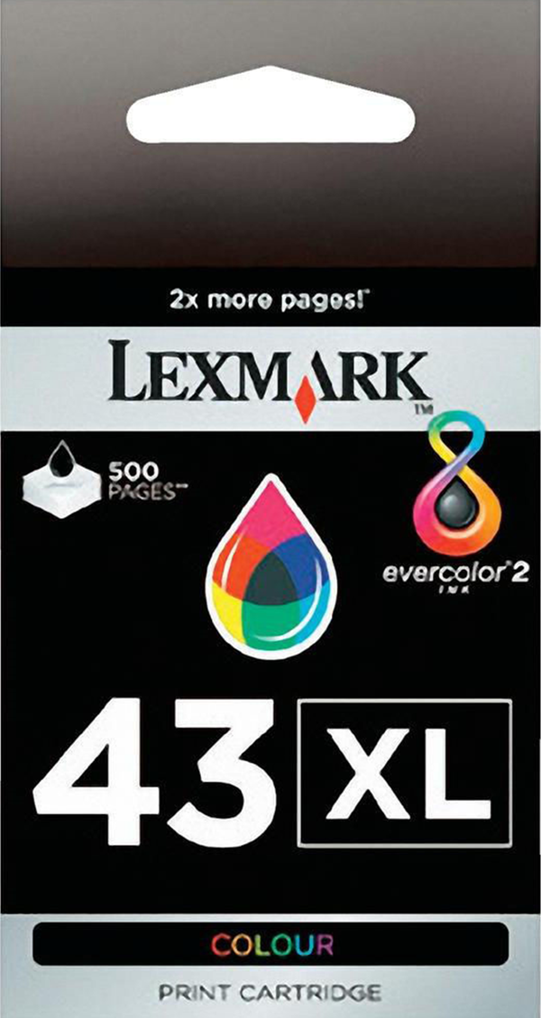 Lexmark 43XL (18Y0143) Color High Yield OEM Genuine Ink Cartridge