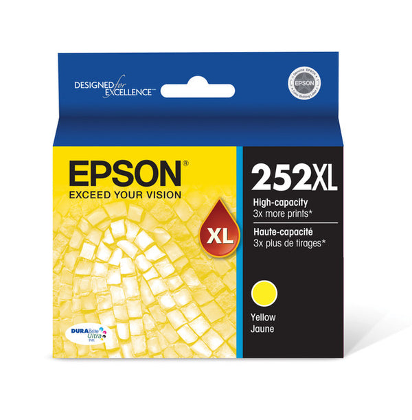 Original Epson T252XL Yellow (T252XL420) Ink Cartridge