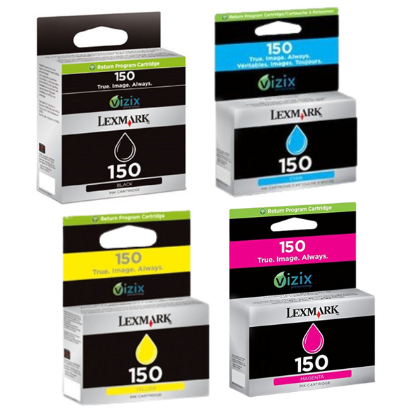 Lexmark #150 Black, Cyan, Magenta & Yellow Ink Cartridge