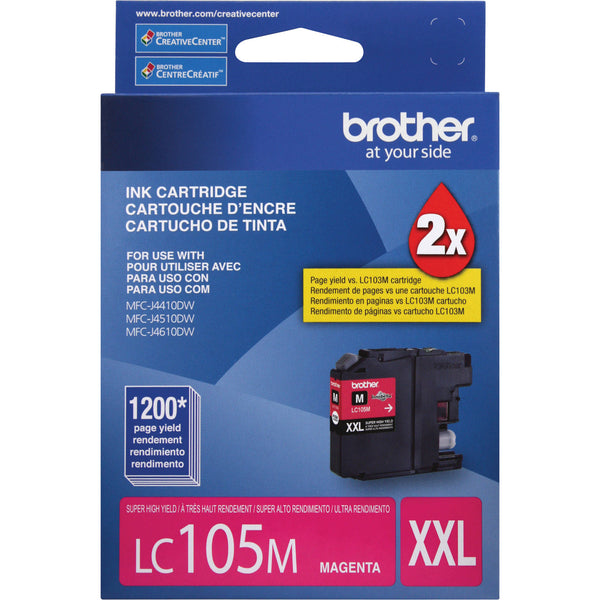 Original Brother LC105XXL Magenta Ink Cartridge