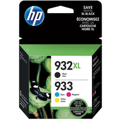 HP 932XL Black & 933 Color (N9H62FN#140) Ink Cartridge