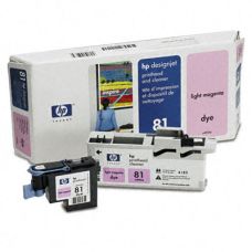 HP 81 (C4955A) Light Magenta Printhead and Printhead Cleaner