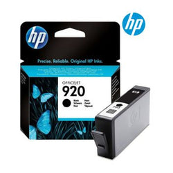 HP Genuine 920 (CD971AN) Black Ink Cartridges