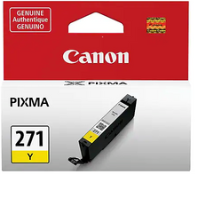 Original Canon CLI-271 Standard Yield Yellow Ink Cartridge
