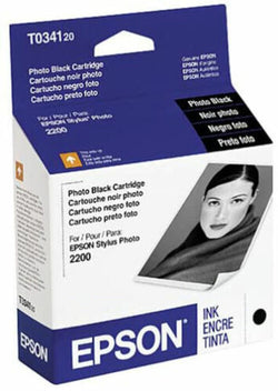 New Genuine Epson 34 (T0341) Photo Black Ink Cartridge