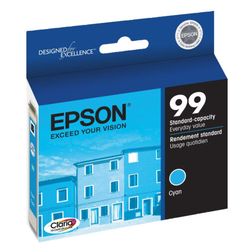 Original Epson 99 (T0992) Cyan Ink Cartridge