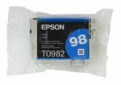 Original Epson 98 Cyan ( T0982 ) Ink Cartridge