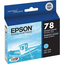 New Genuine Epson 78 (T0785) Light Cyan Ink Cartridge